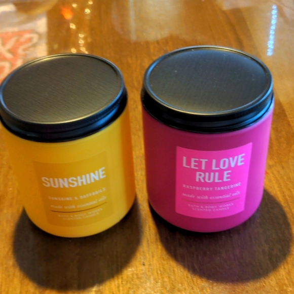 🎀 BBW single wick candles bundle NWT
